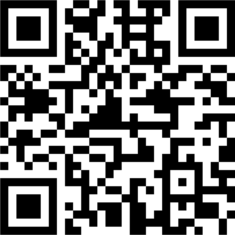 QR code linking to an app install link