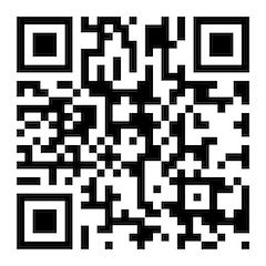 QR code linking to an app install link